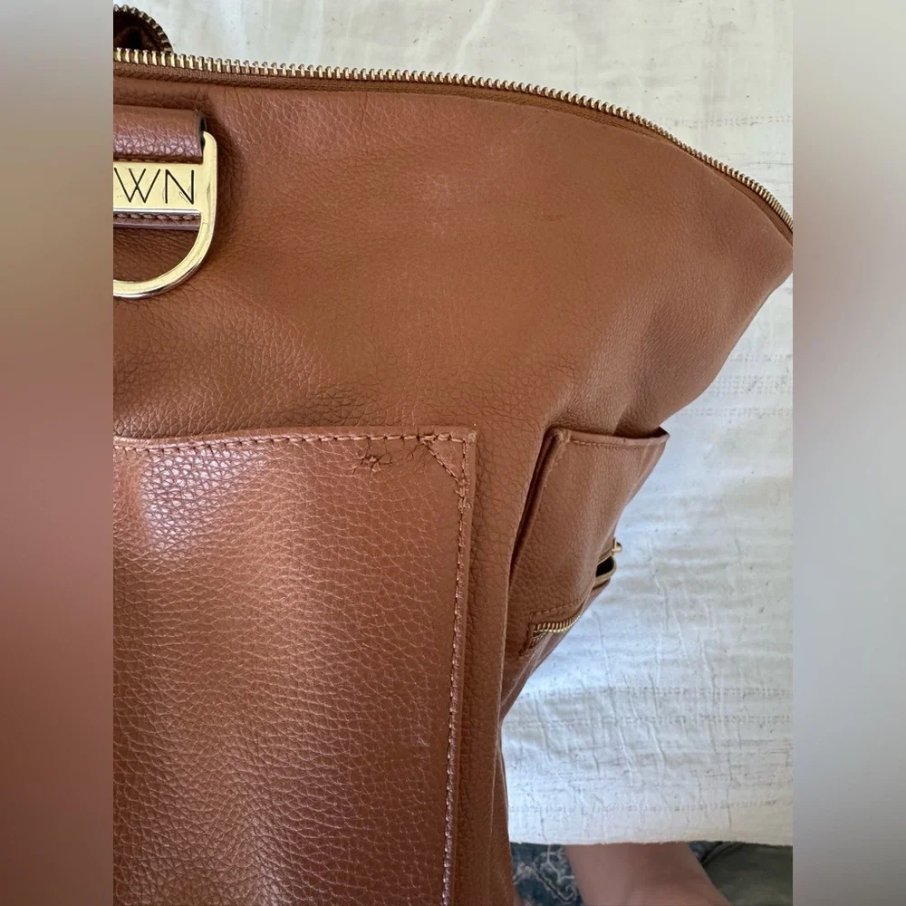 Fawn Design Tan Backpack Diaper Bag